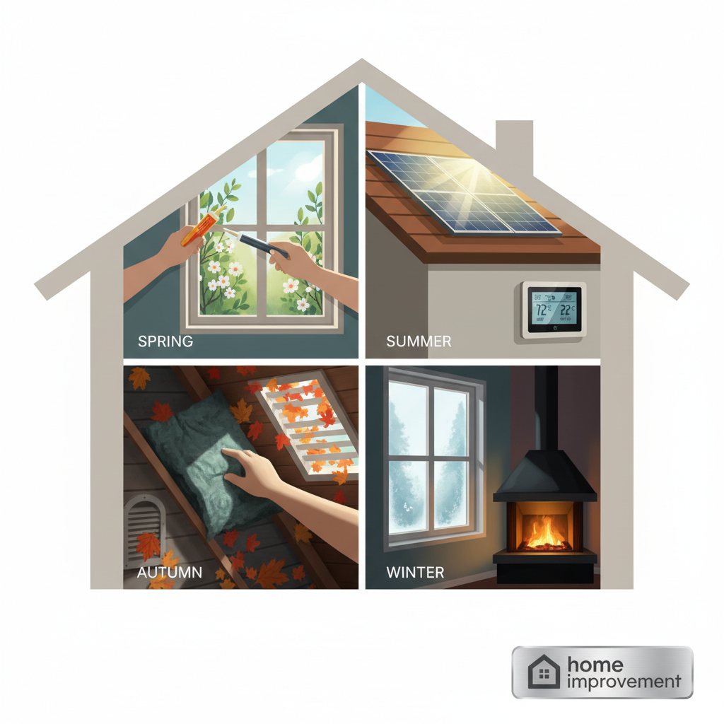 Seasonal home improvement: Boost energy savings in 2026